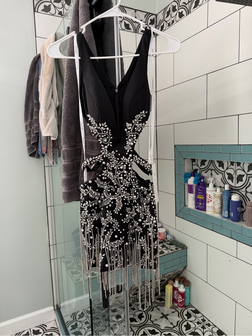 Jasz Couture Cutout Mini Dress